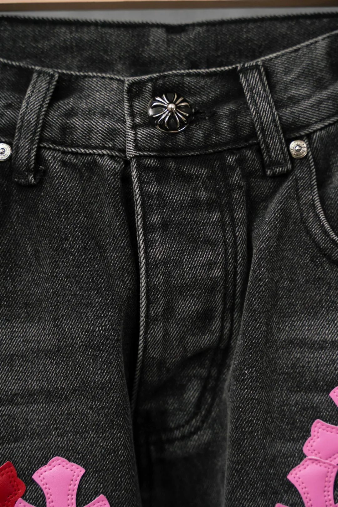：S 044 & Chrome Hearts Same Style ：Black Size：28 30 32 34 （S-XL)